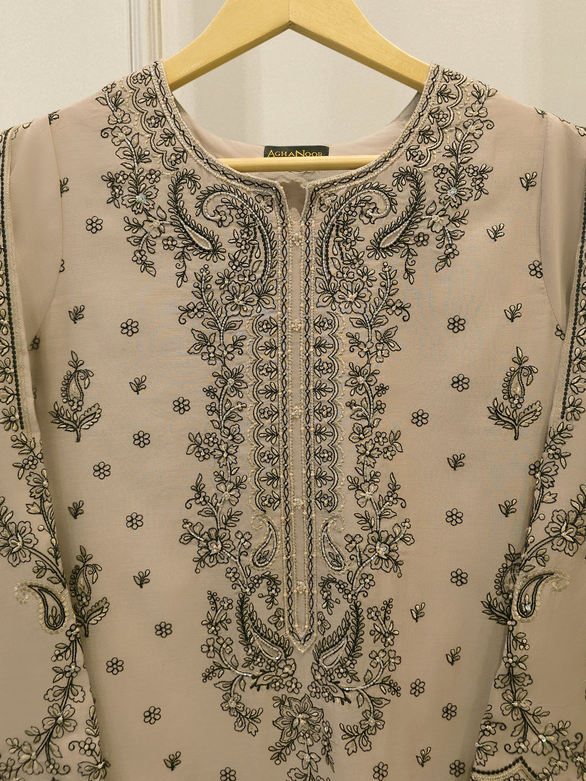 2 Piece - Embroidered Kora  Cotton Suit S115170