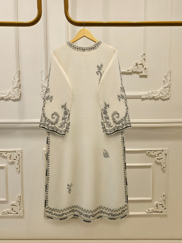 2 Piece - Embroidered Kora  Cotton Suit S115175