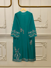 2 Piece - Pure Khaddi Silk Embroidered  Suit S115176