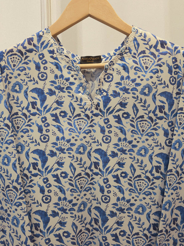 Digital Printed Lawn Shirt S115202