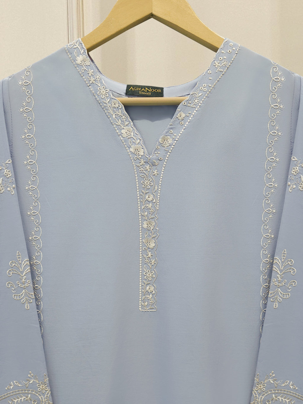 2 Piece - Embroidered Cambric Suit S115199