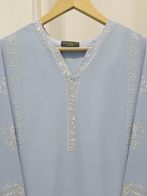 2 Piece - Embroidered Cambric Suit S115199