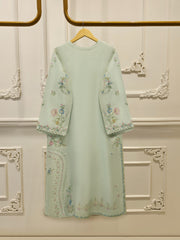 2 Piece- Pure Sheesha Silk Embroidered Suit S115229