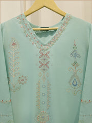2 Piece - Embroidered Cambric Suit S115221