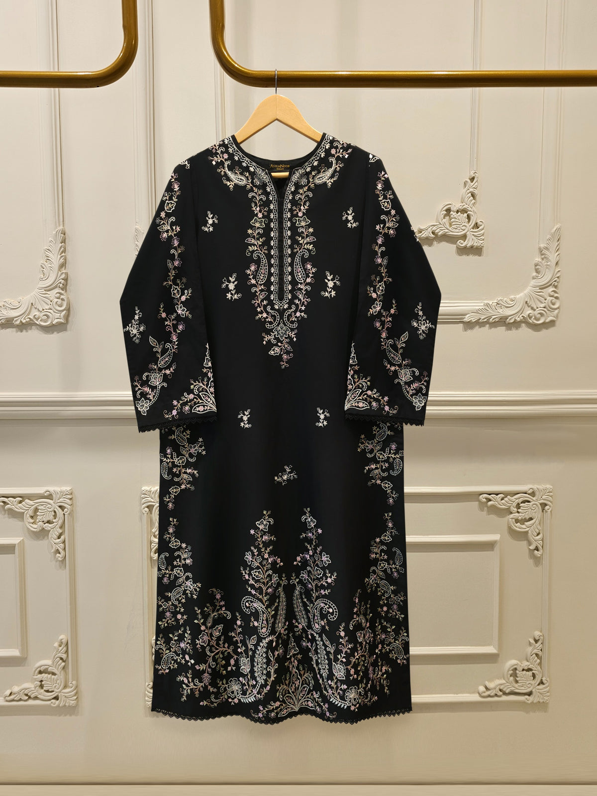 2 Piece - Embroidered Cambric Suit S115227