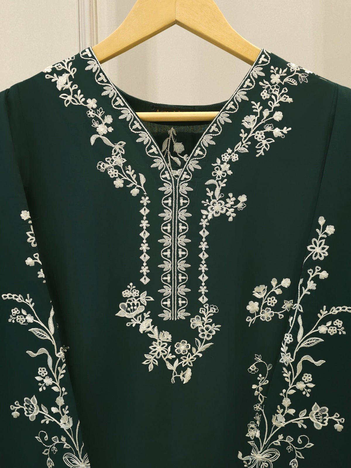 2 Piece - Embroidered Cambric Suit S115232 Secondary image