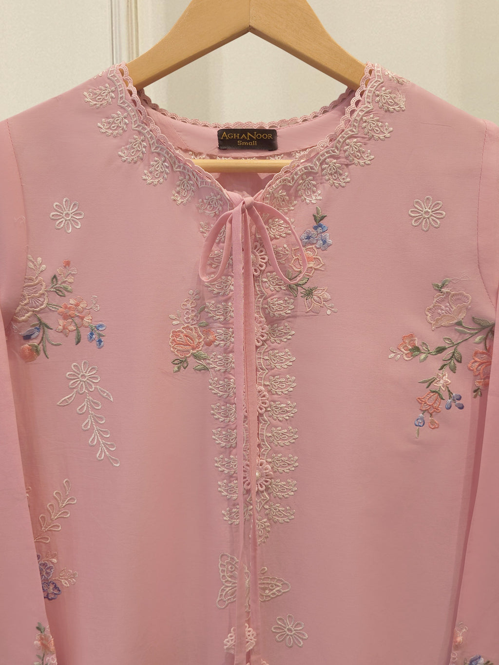2 Piece - Embroidered Cambric Suit S115238