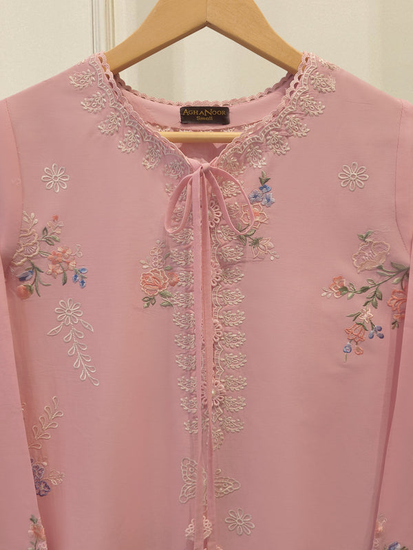 2 Piece - Embroidered Cambric Suit S115238