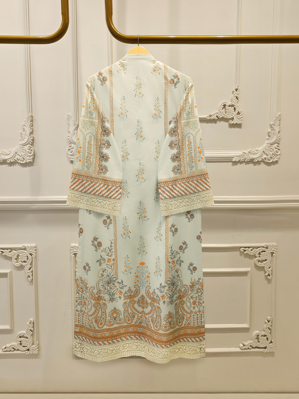 2 Piece Digital Printed Cambric Suit S115243