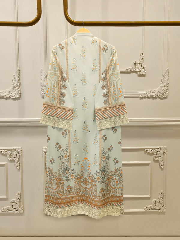 2 Piece Digital Printed Cambric Suit S115243