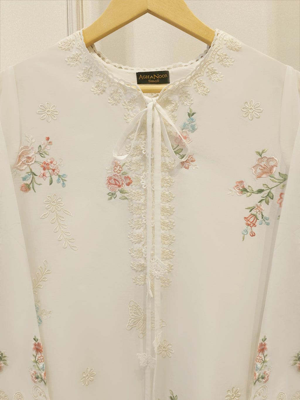 2 Piece - Embroidered Cambric Suit S115236