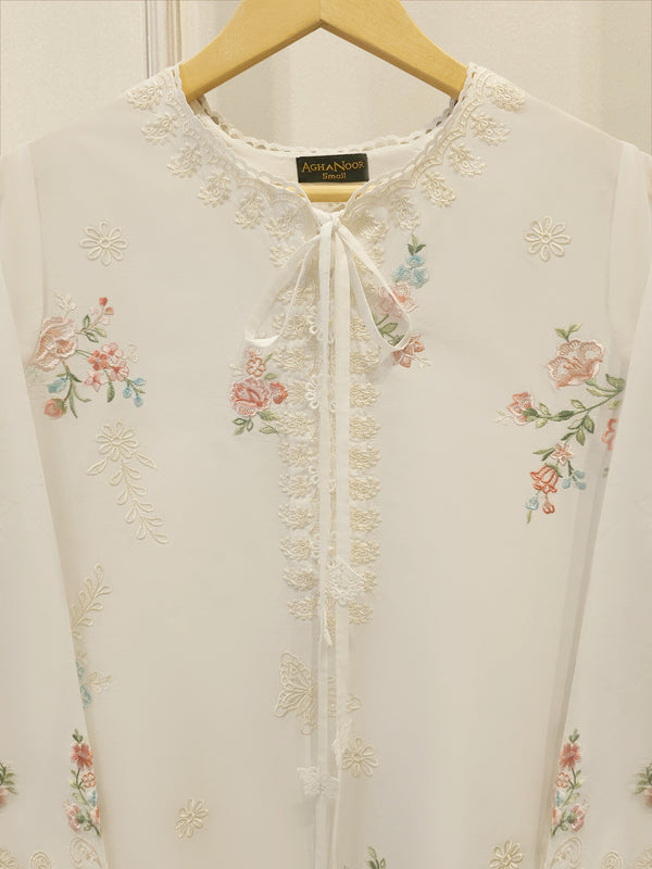 2 Piece - Embroidered Cambric Suit S115236