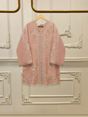 2 Piece- Pure Sheesha Silk Embroidered Suit S115260