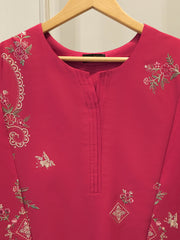 2 Piece - Embroidered Cambric Suit S115267