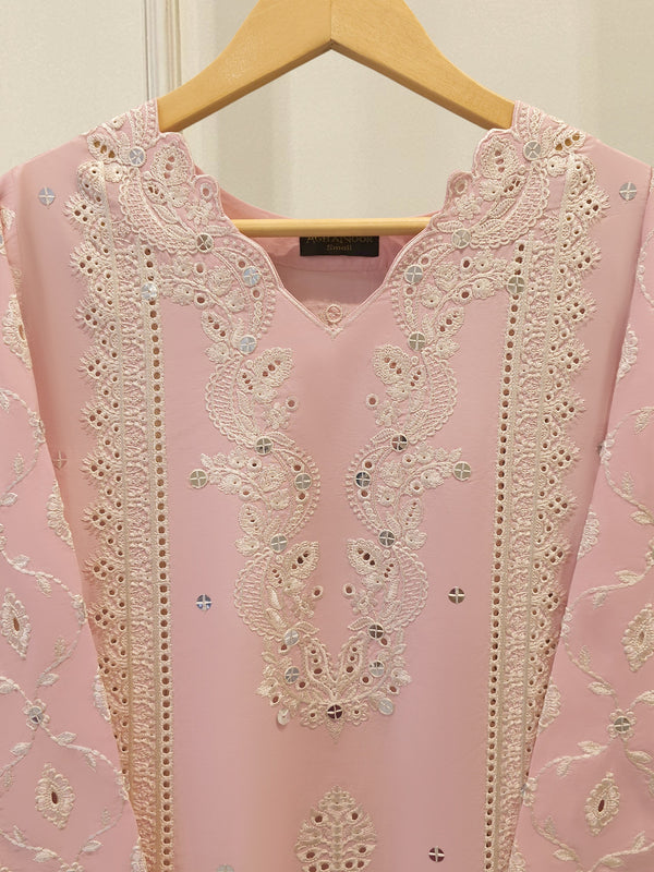 2 Piece - Embroidered Cambric Suit S115337