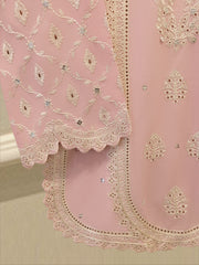 2 Piece - Embroidered Cambric Suit S115337