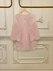 2 Piece - Embroidered Cambric Suit S115337