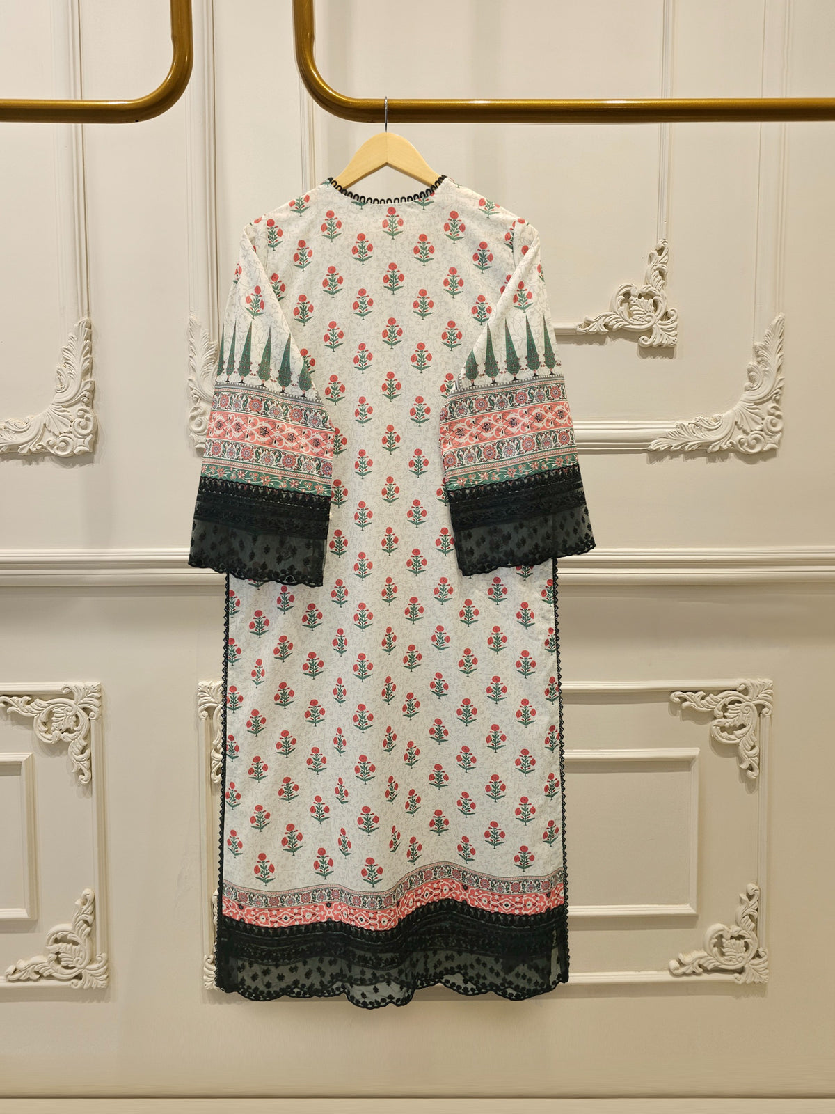 2 Piece Digital Printed Cambric Suit S115339