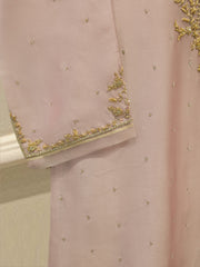 2 Piece- Pure Sheesha Silk Embroidered Suit S115359
