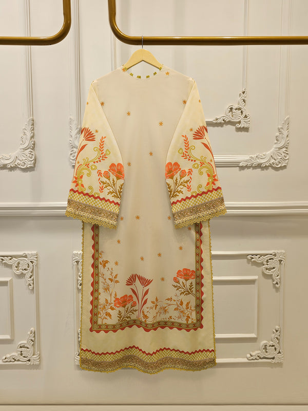 2 Piece Digital Printed Cambric  Suit S115357