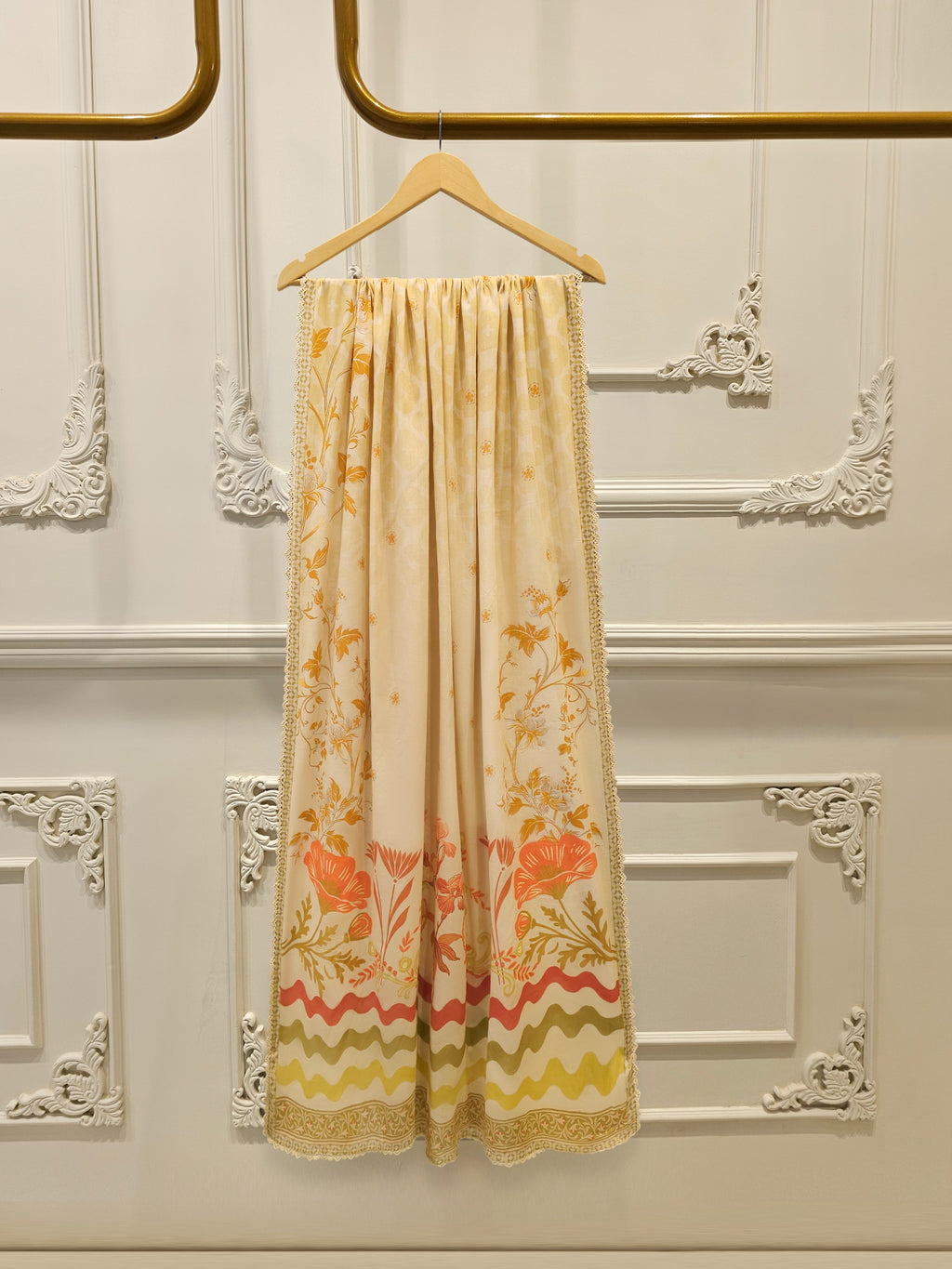 2 Piece Digital Printed Cambric  Suit S115357