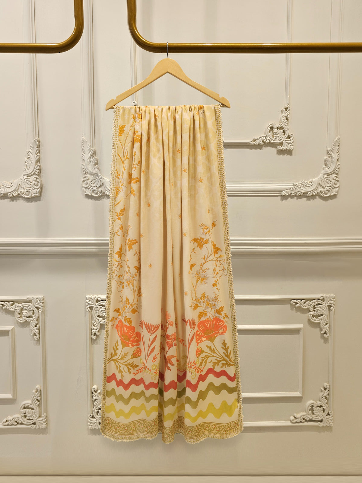 2 Piece Digital Printed Cambric  Suit S115357