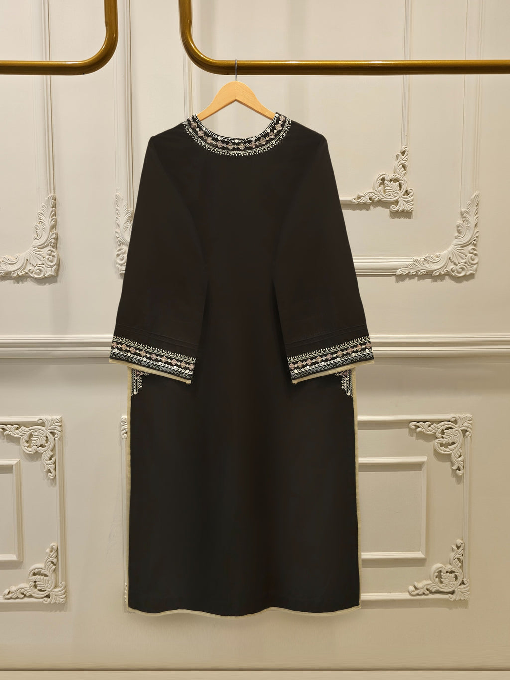 2 Piece - Embroidered Cambric Suit S115370
