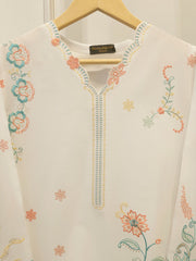 2 Piece - Embroidered Cambric Suit S115380