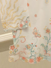 2 Piece - Embroidered Cambric Suit S115380
