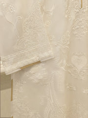 3 Piece- Pure Korean Silk Embroidered Suit S115360