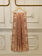 3 Piece- Pure Korean Silk Embroidered Suit S115360