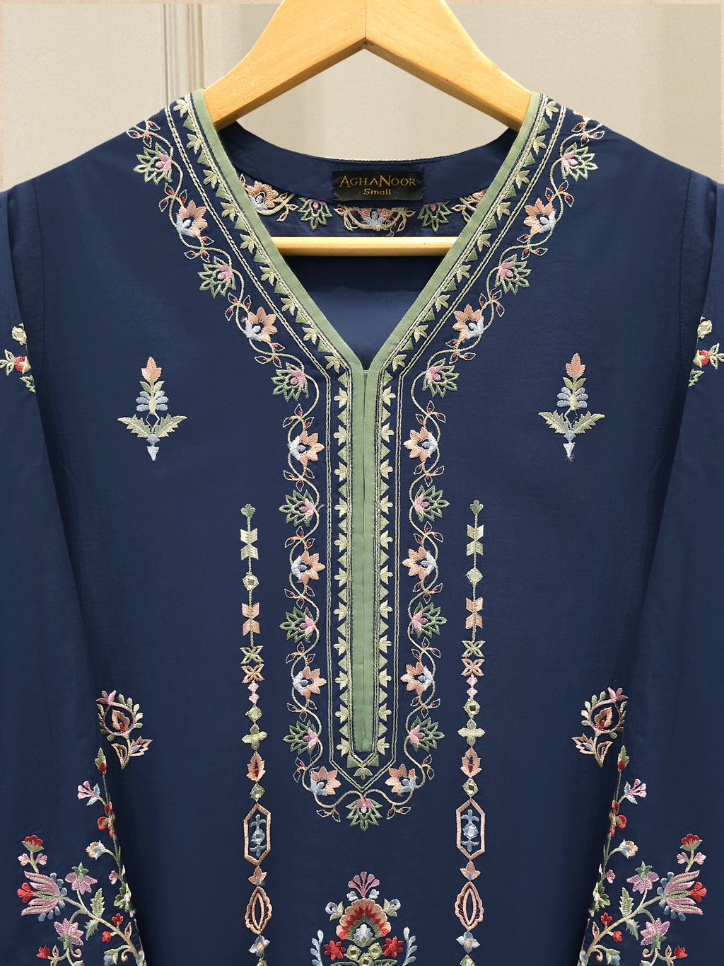 2 Piece - Embroidered Cambric Suit S115396