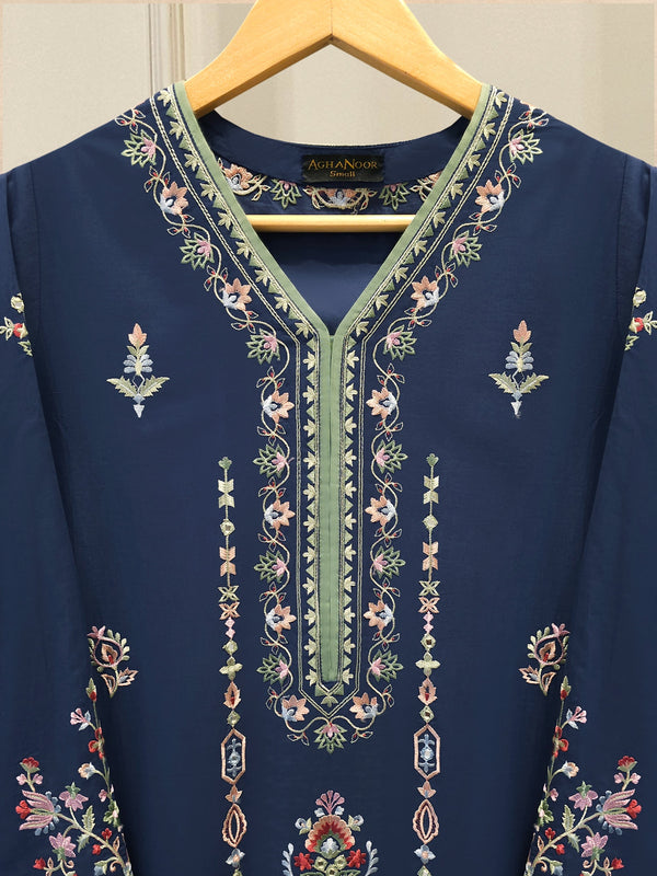 2 Piece - Embroidered Cambric Suit S115396