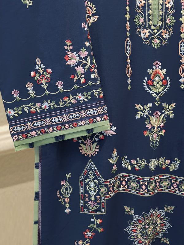 2 Piece - Embroidered Cambric Suit S115396