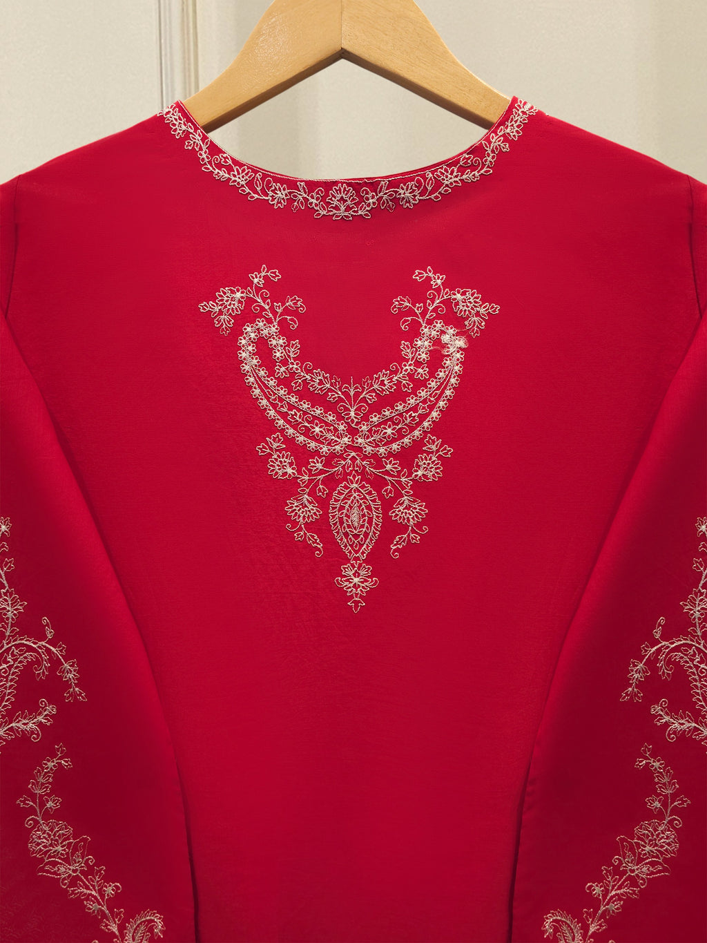 2 Piece - Embroidered Cambric Suit S115412