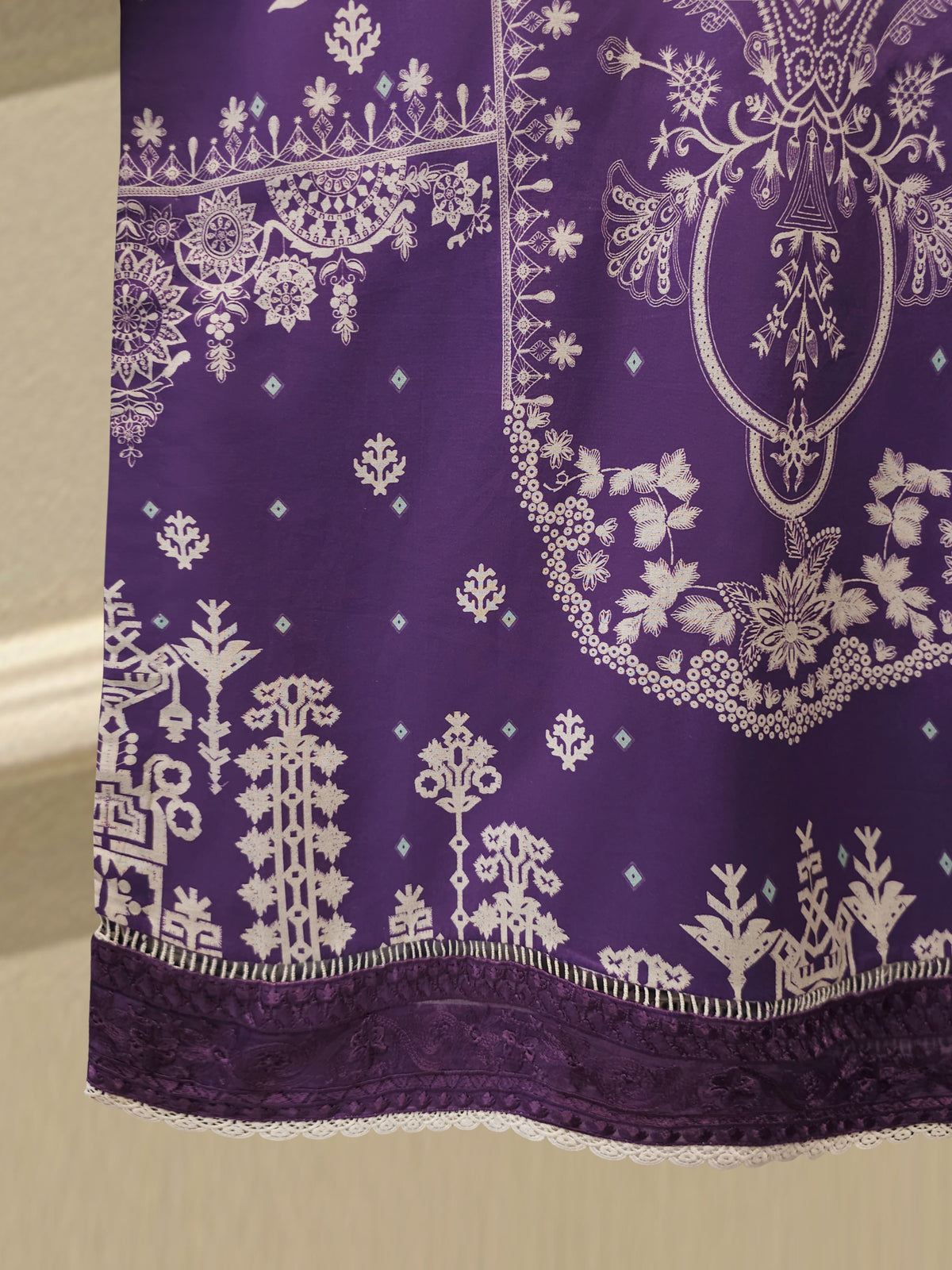2 Piece - Digital Printed  Lawn Suit S115418