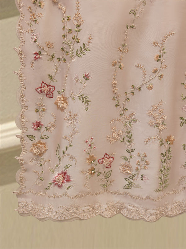 2 Piece- Pure Sheesha Silk Embroidered Suit S115423