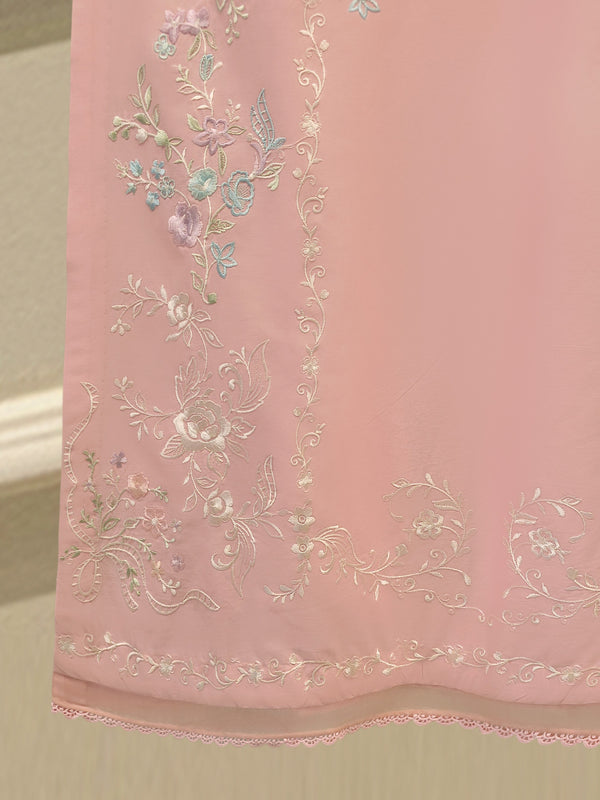 2 Piece - Embroidered Cambric Suit S115411