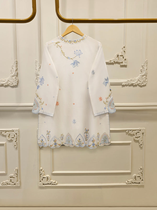 2 Piece - Embroidered Cambric Suit S115382