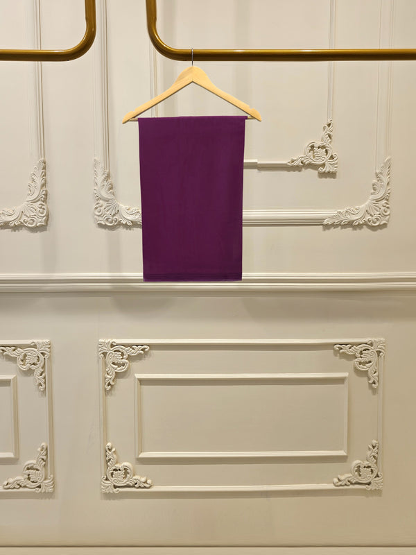 3 Piece - Pure Khaddi Silk Embroidered  Suit S115522