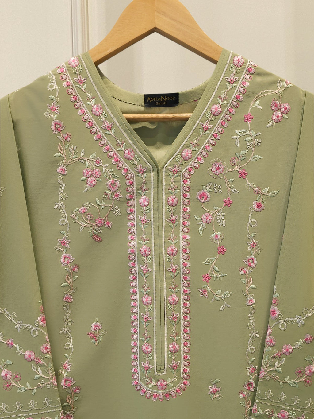 2 Piece - Embroidered Cambric Suit S115409