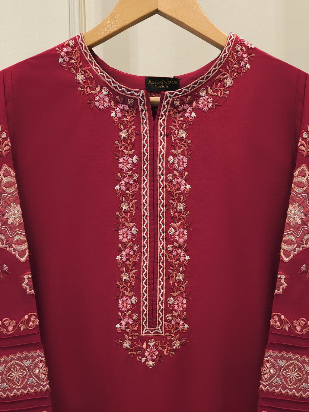 2 Piece - Embroidered Cambric Suit S115421