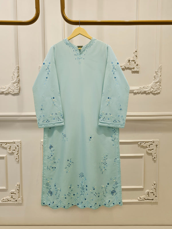 2 Piece - Embroidered Cambric Suit S115419