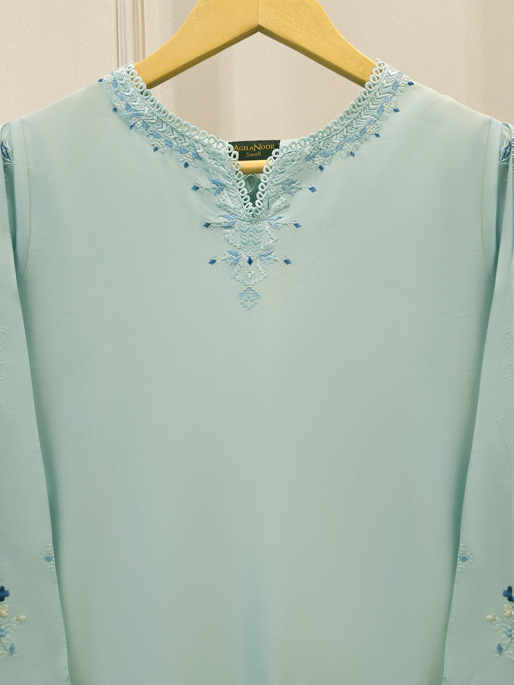 2 Piece - Embroidered Cambric Suit S115419
