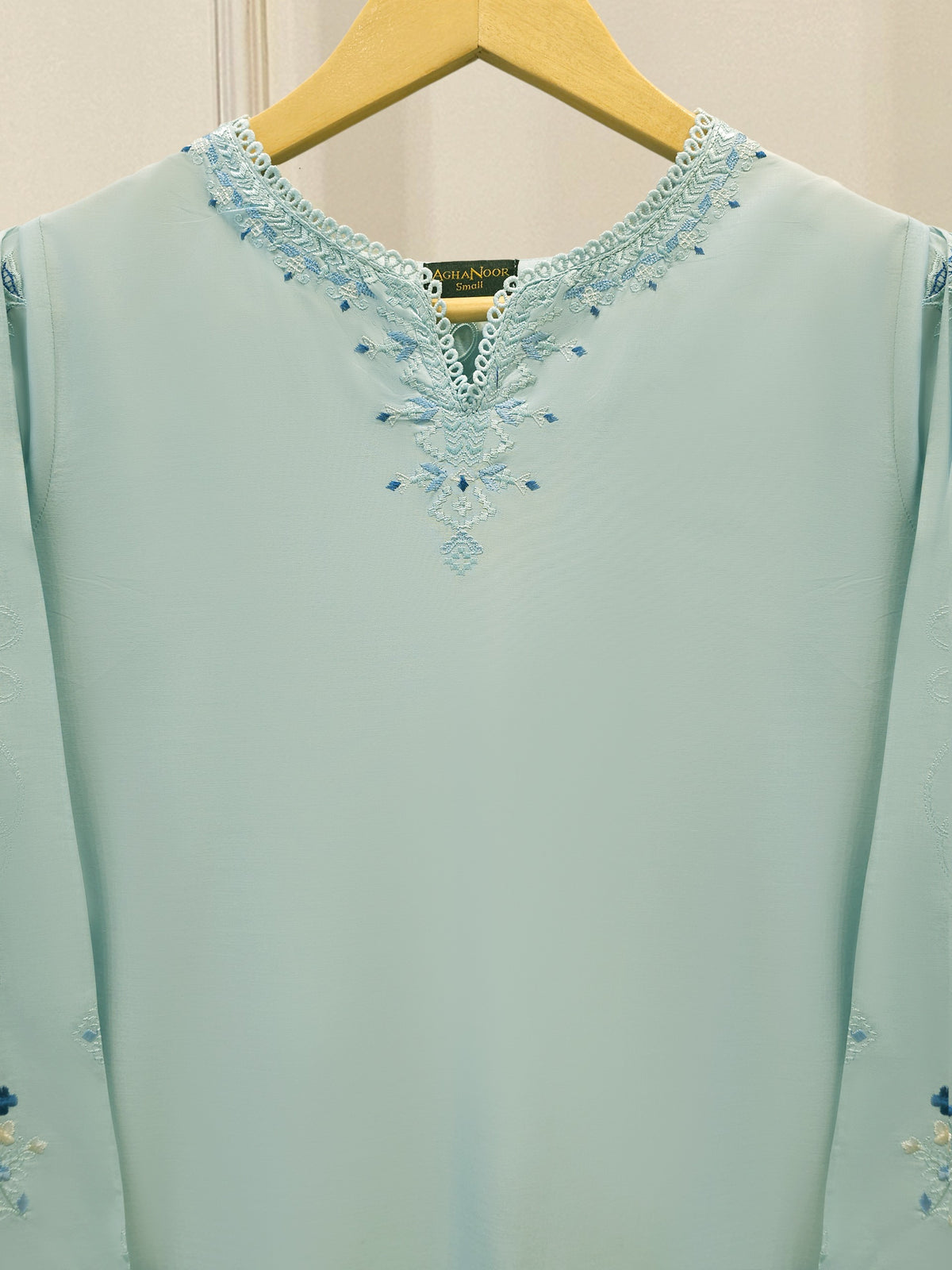 2 Piece - Embroidered Cambric Suit S115419