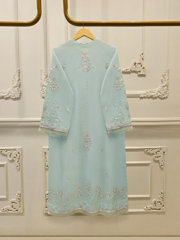 2 Piece - Embroidered Cambric Suit S115429