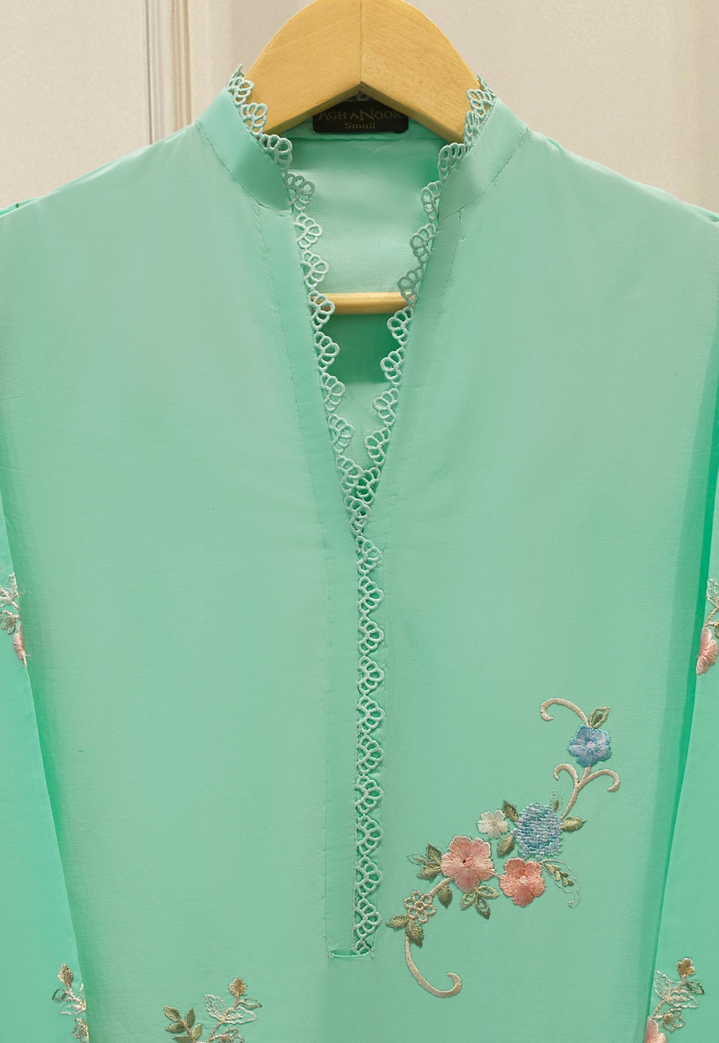 2 Piece - Embroidered Cambric Suit S115365