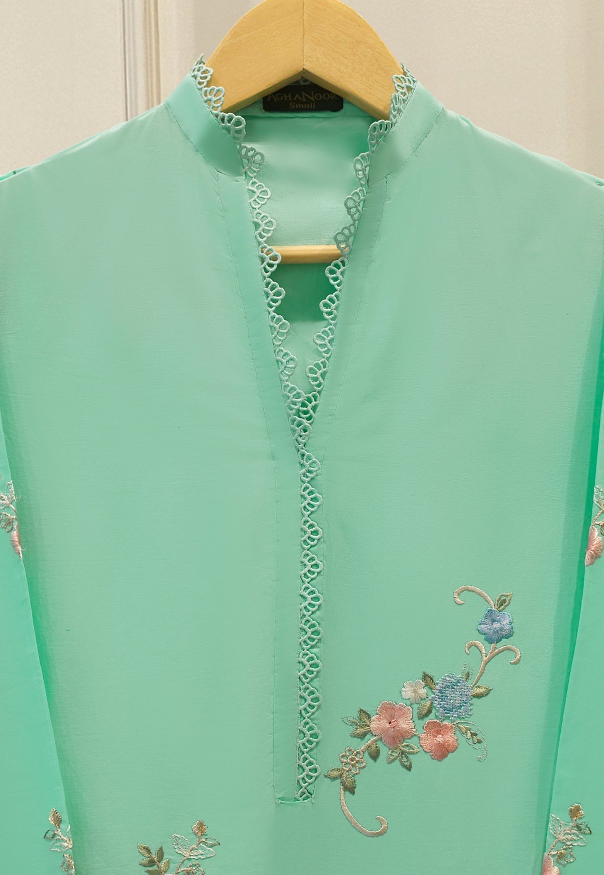 2 Piece - Embroidered Cambric Suit S115365