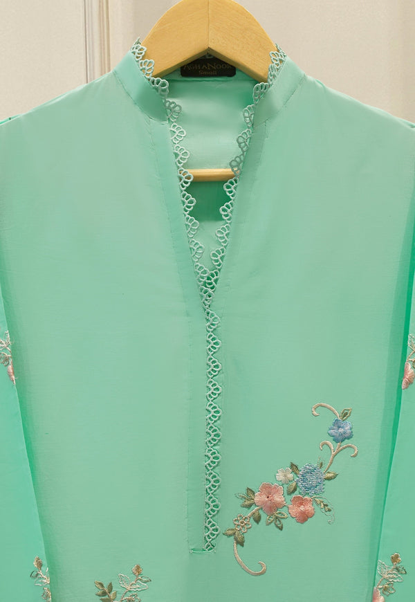 2 Piece - Embroidered Cambric Suit S115365