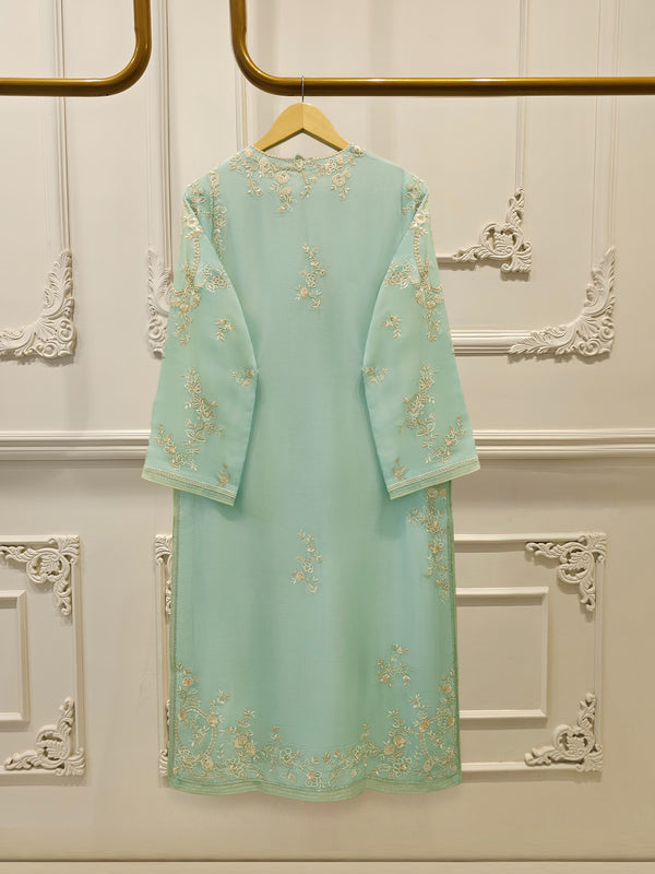 3 Piece - Pure Embroidered Chiffon Suit S115562
